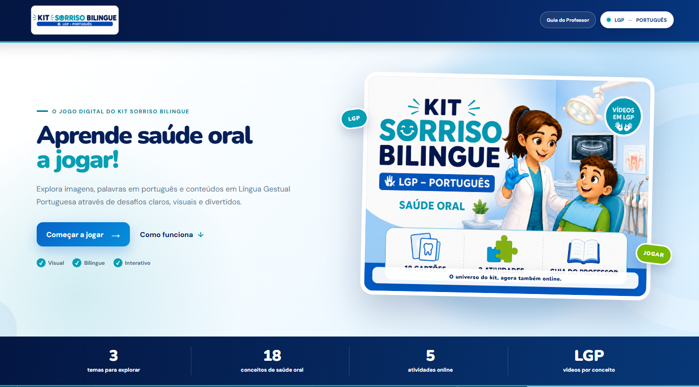 Jogo Online do Kit Sorriso Bilingue